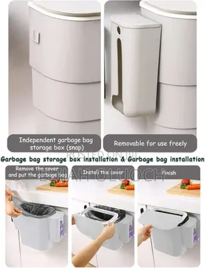Foldable Kitchen Hanging Dustbin