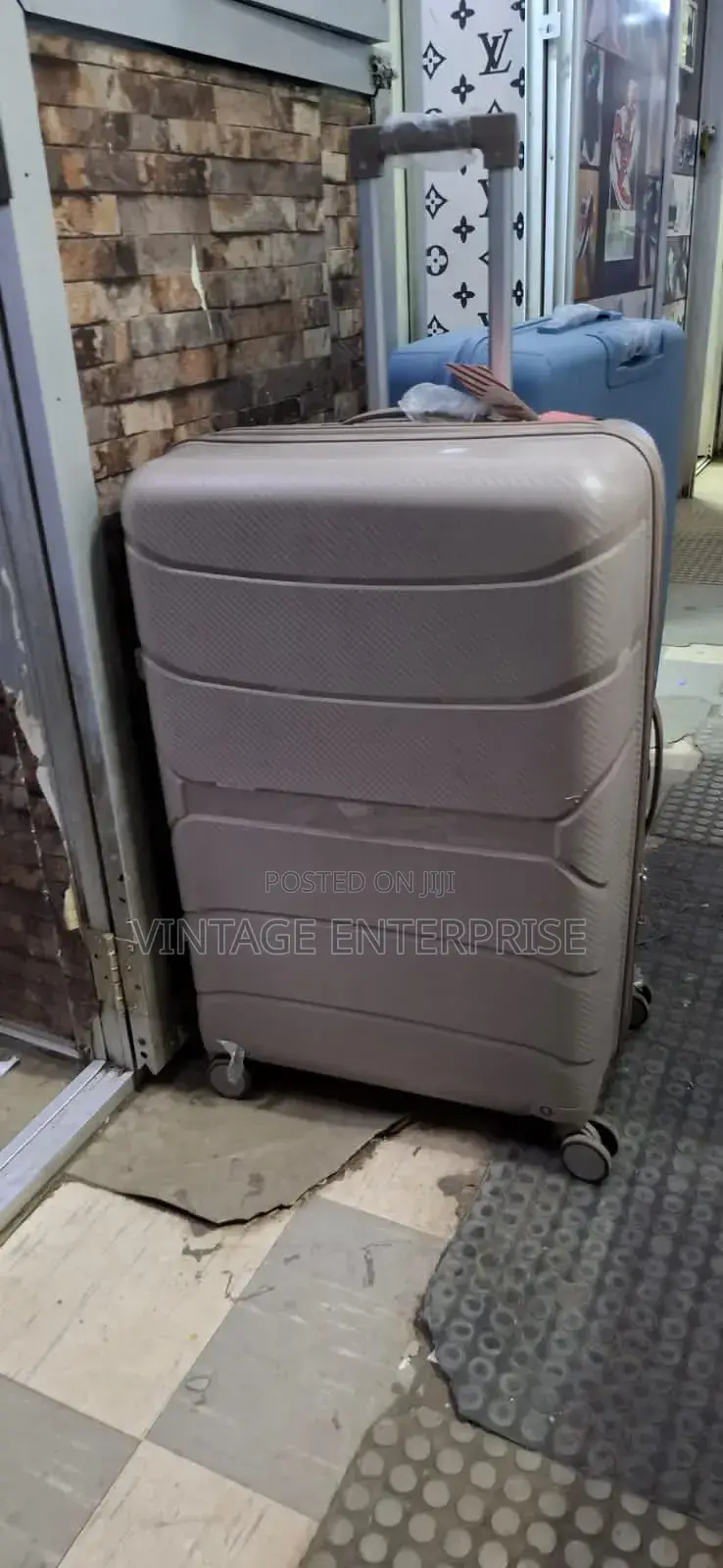 Large Rubber Suitcase