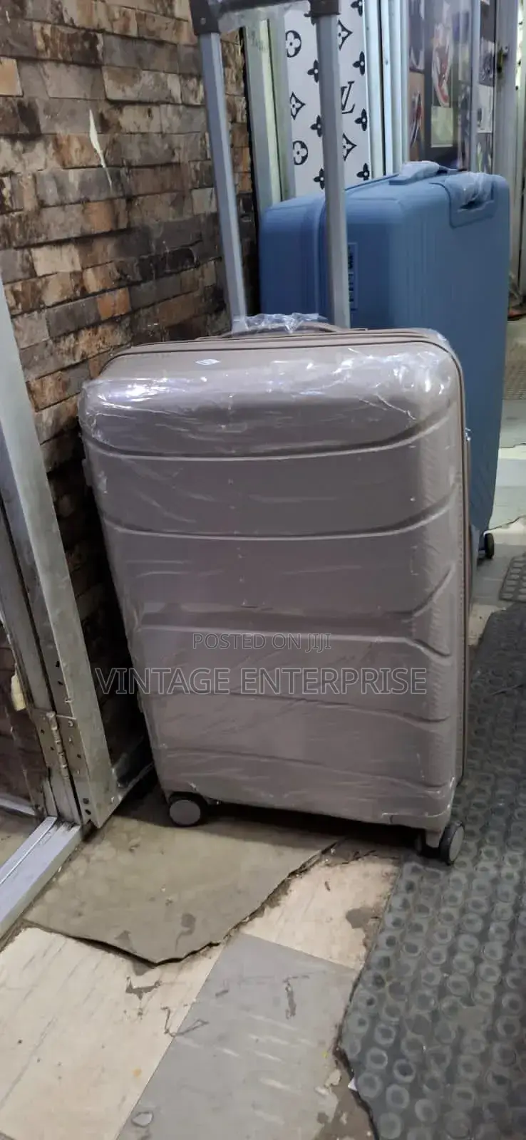 Large Rubber Suitcase