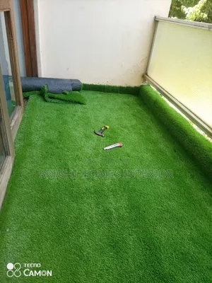 Turf Grass Carpet Makes Balcony Look Green
