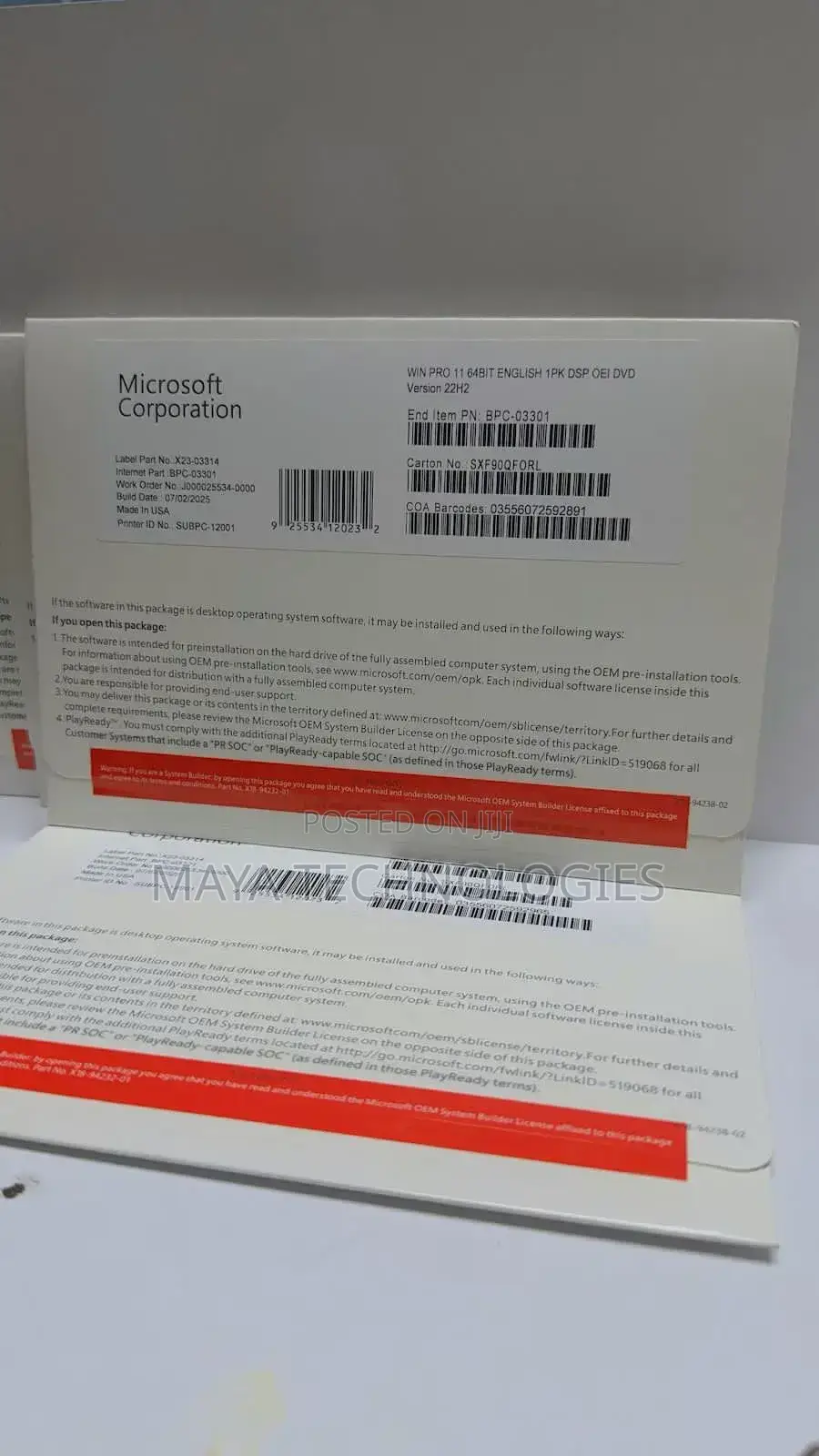 Microsoft Windows 11 Pro 64bit