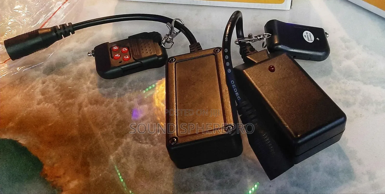 Corded Plus Wire Fog Machine Remote