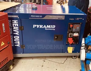 Pyramid Pdg16se/3d 2 Cylinder Silent Diesel Generator 16kva
