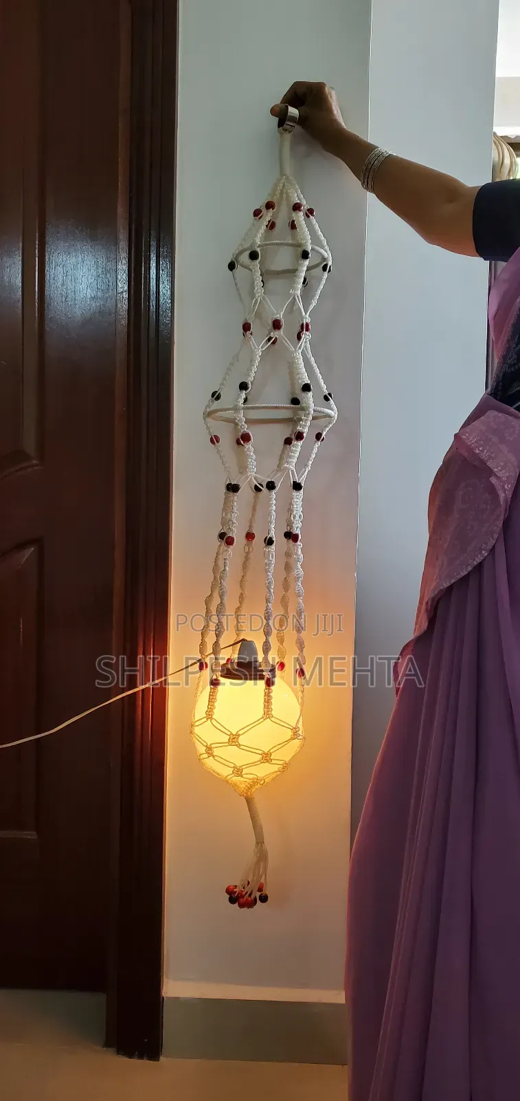 Globe Light Home Decor (Hand Made)
