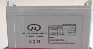 Jl-100ah Deep Cycle Solar Battery 100amps/100ah Battery
