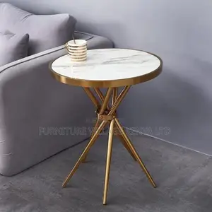 Dining Table: Luxury Round Metal Center Dining Table