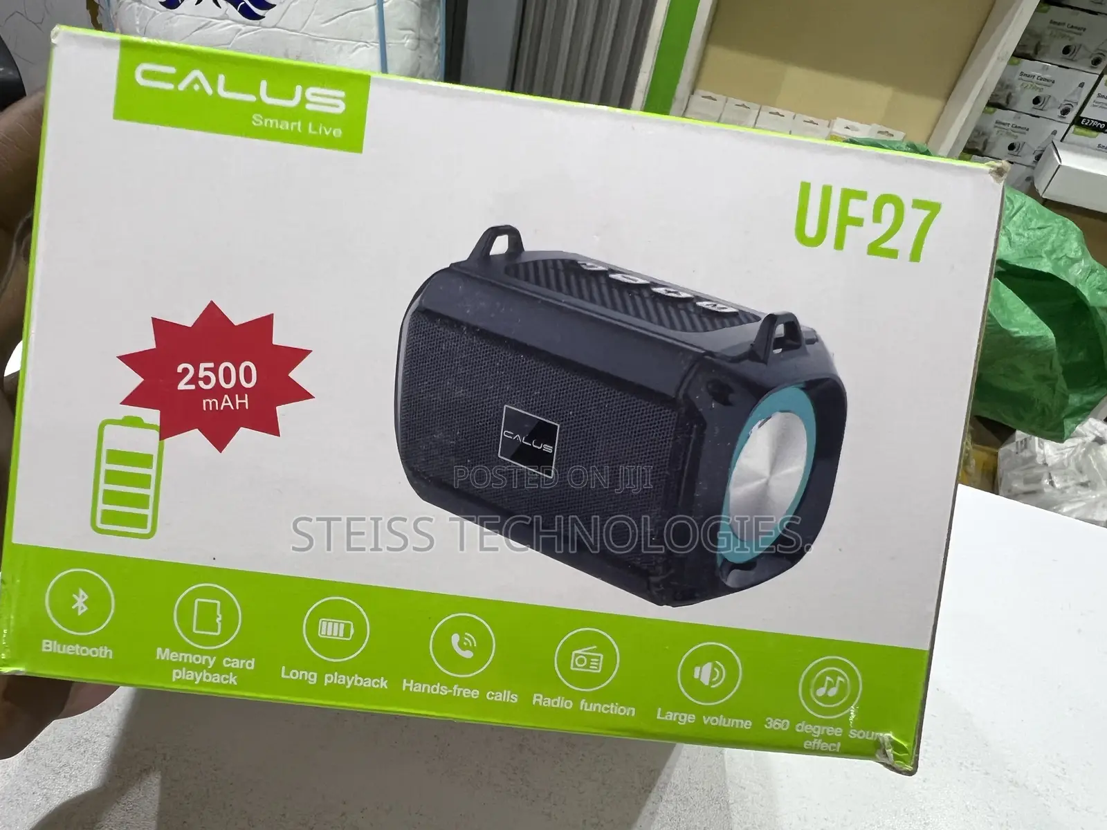 Calus Portable Bluetooth Speaker