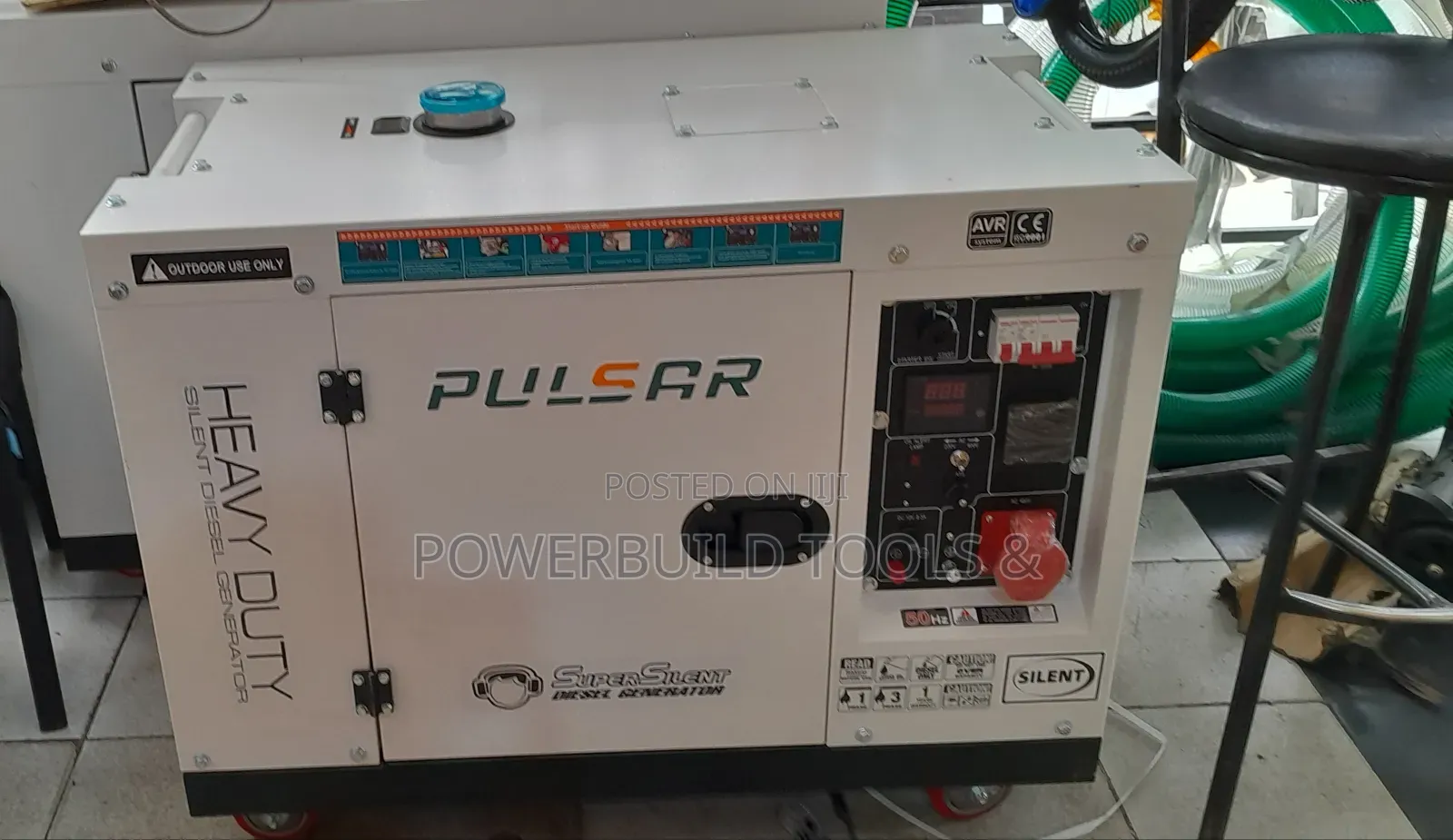 Pulsar 15kva Dual Phase Automatic Diesel Generator