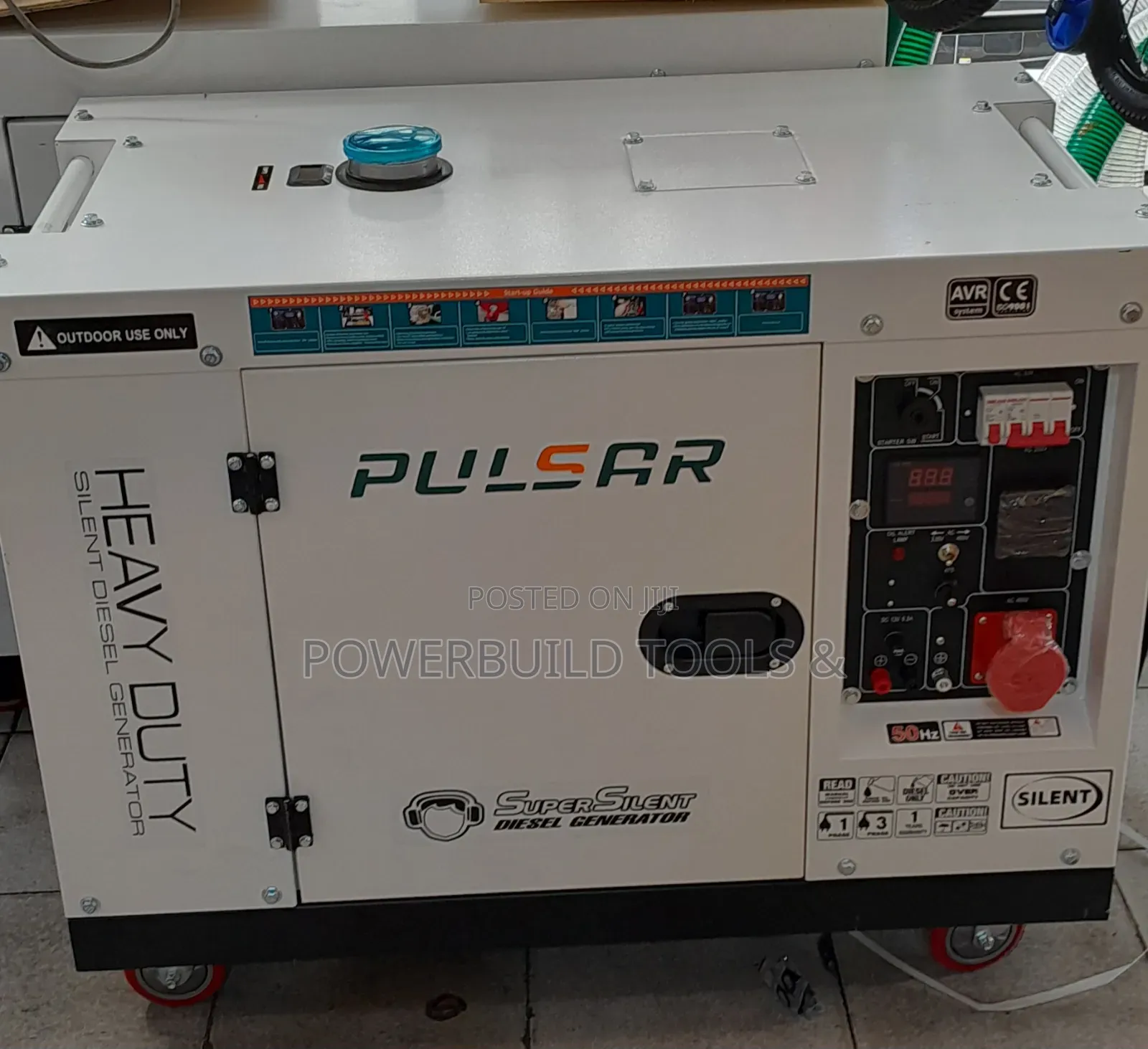 Pulsar 15kva Dual Phase Automatic Diesel Generator