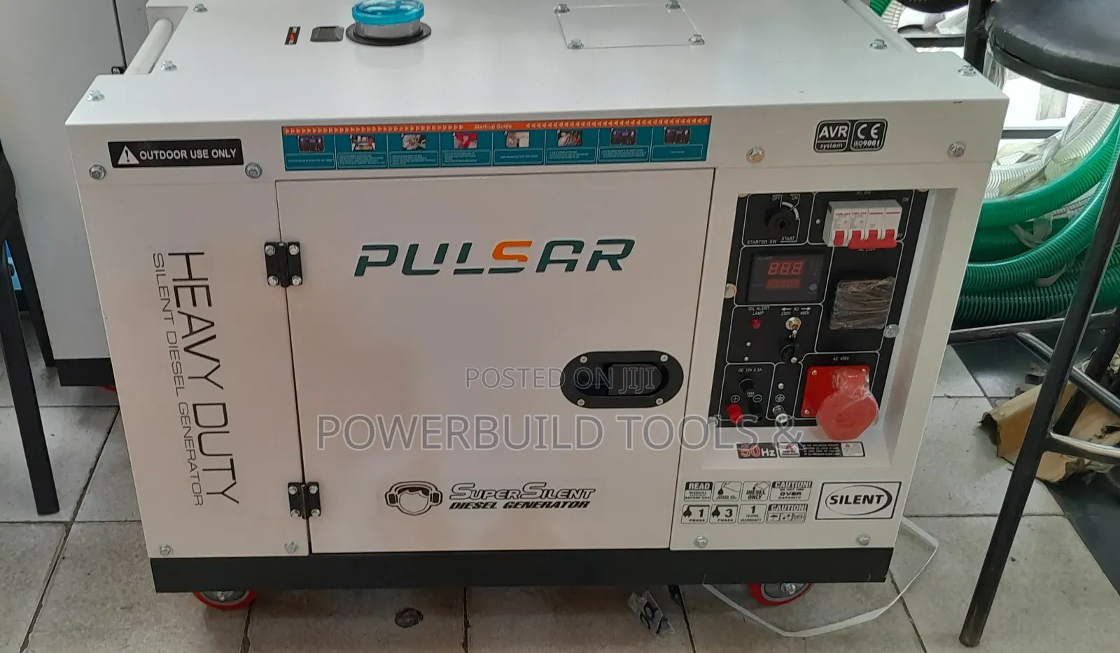 Pulsar 15kva Dual Phase Automatic Diesel Generator
