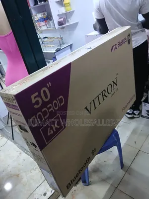 Vitron 50inch Smart Android Tv With Bluetooth