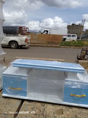 Colorful Blue Tv Stand