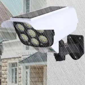 Exact Cctv Shape Motion Sensor Solar Flood Light Lamp