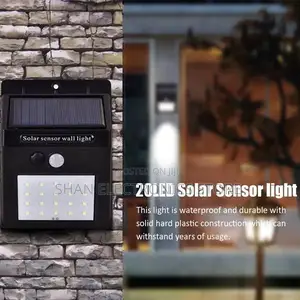 Wall, Patio, Garden, Landscape Solar Powered Outdoor Light