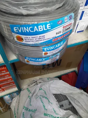 2.5 Twin With Earth Electri Copper Cables; Evincable: Evn002