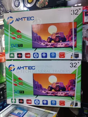 Amtec 32inch Ac/Dc Smart Android Frameless Tv