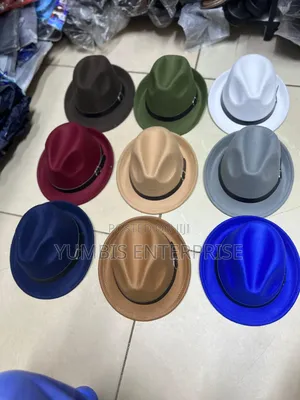 Small Brown Fedoras Hats Fits Kids Adults