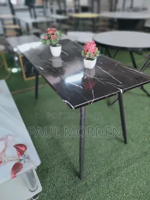 Black Rectangular Dining Table