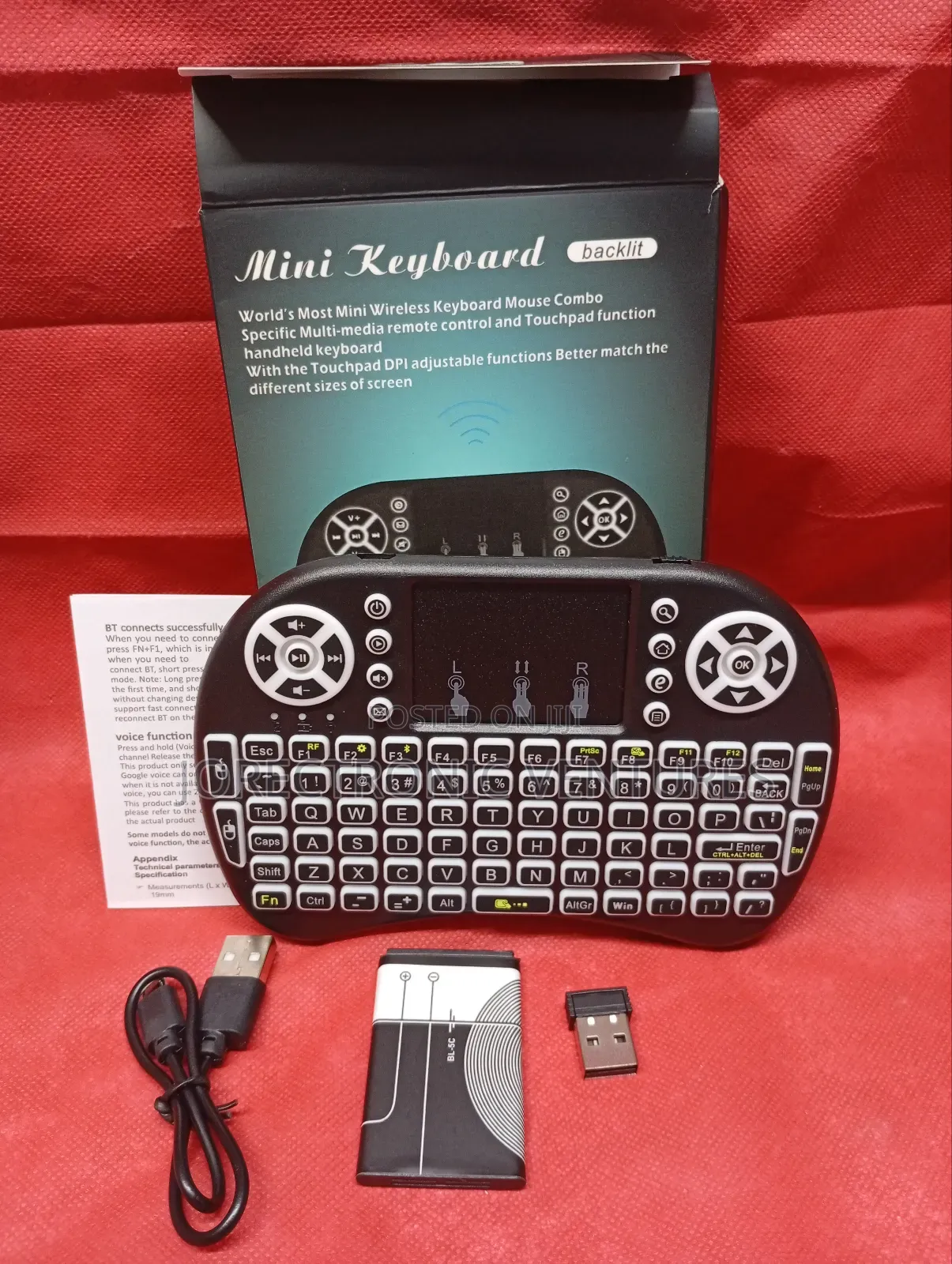 Backlit Mini Keyboard