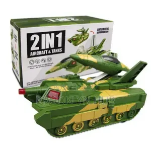 2 in 1 Toy Kids Tunker Deformation Sound and Lights