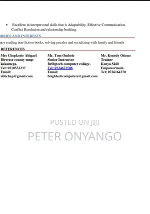 Admin Support / Personal Assistant