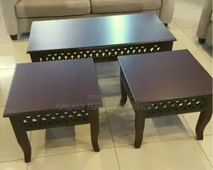 Coffee Table 2 Stools Kes 18,500