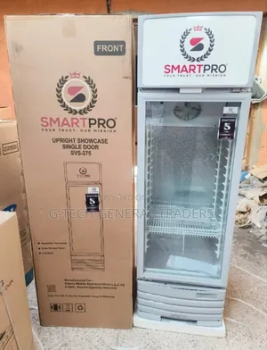 Smartpro 209l Upright Showcase Refrigerator