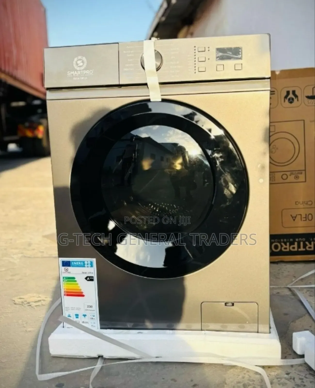Smartpro Front Load Fully Automatic 8kg Washing Machine