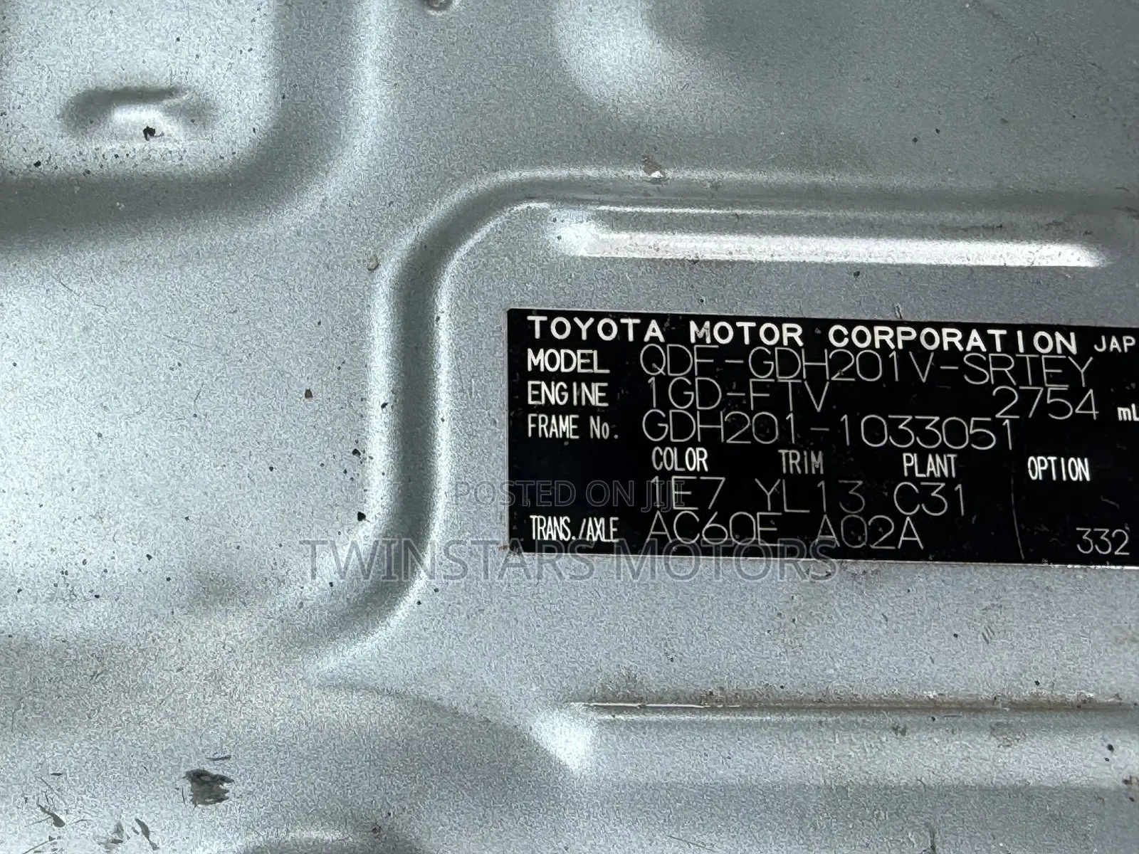 Toyota HiAce 2019 Silver