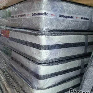 6*6 8 Inches Orthopedic Maharaja Spring Mattress