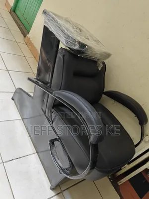 Plain Black Local Covered Shampoo Sink