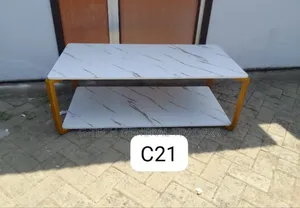 Executive C21 White Marble Coffee Table
