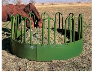 Heavy Duty Tombstone Round Bale Feeder