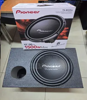 Pioneer 1500watts Bass Subwoofer + Single Breather Cabinet