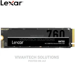 Lexar Lnm760 Internal Ssd M.2 Pcie Gen 4*4 Nvme 2280 - 1tb