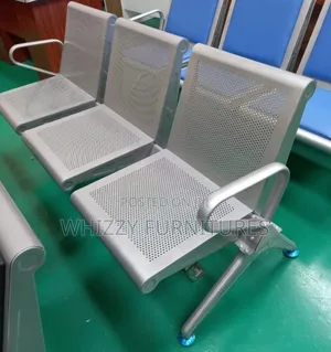 Silver Client Waiting Chair