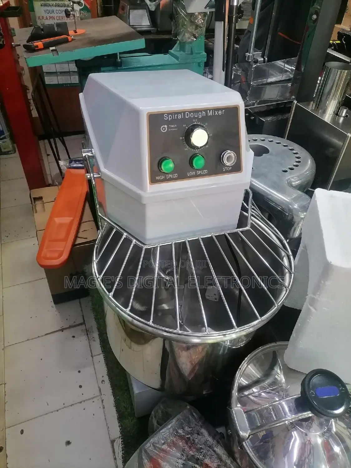 Heavy Duty Spiral Dough Mixer