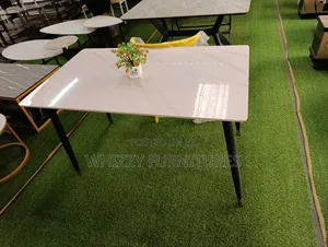 4 Seater Marble Dining and Chairs