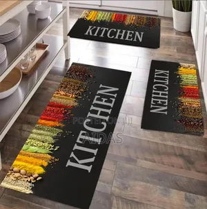 3 Pc Unbinded Kitchen Mat