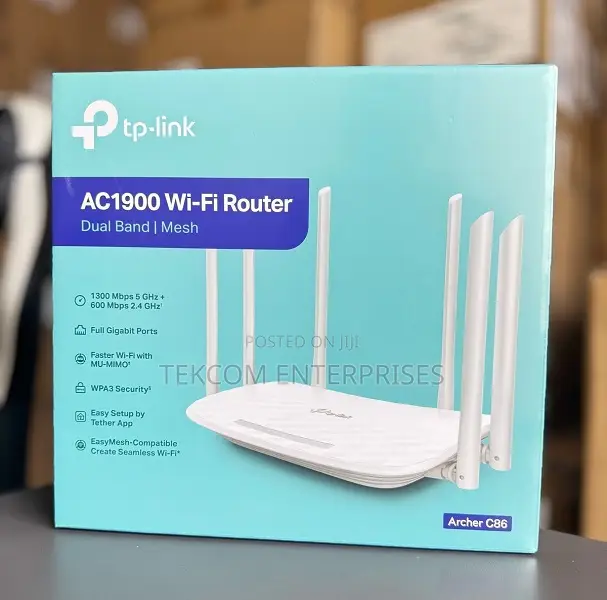 Tp-Link / Archer C86 / Ac1900 Wireless 4 Port Mu-Mimo Wi-Fi