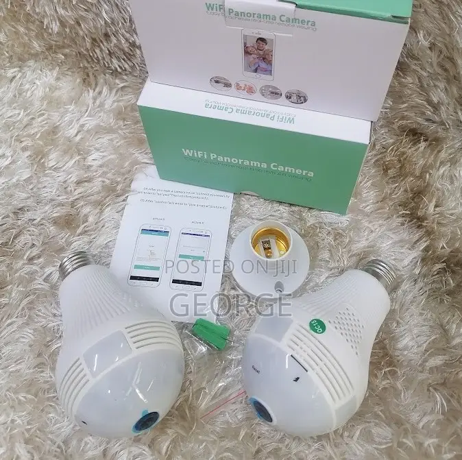 Offer on CCTV Bulb Nanny Panoramic Camera