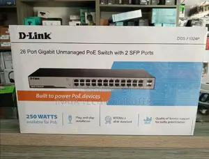 D-Link 24-Port Gigabit 2 SFP Uplink Ports - DGS-F1024p