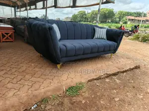 Back Permanent 3 Seater Sofa Set