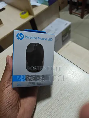 Hp Wireless Mouse 200 Black