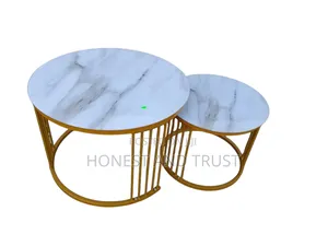 2 in 1 Marble Nesting Coffee Table