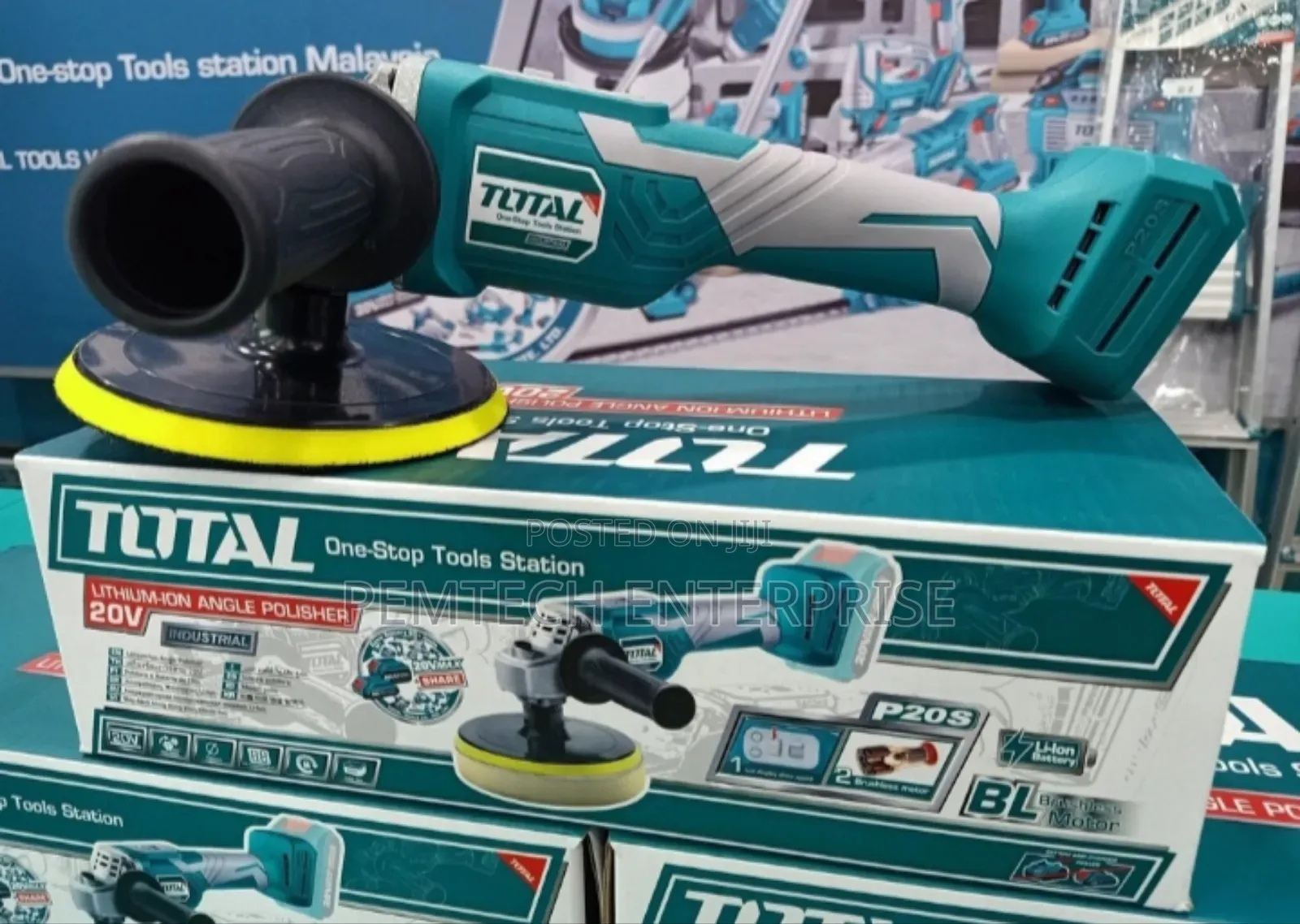 Total Tapli2001 20v 150mm Battery Polishing Machine