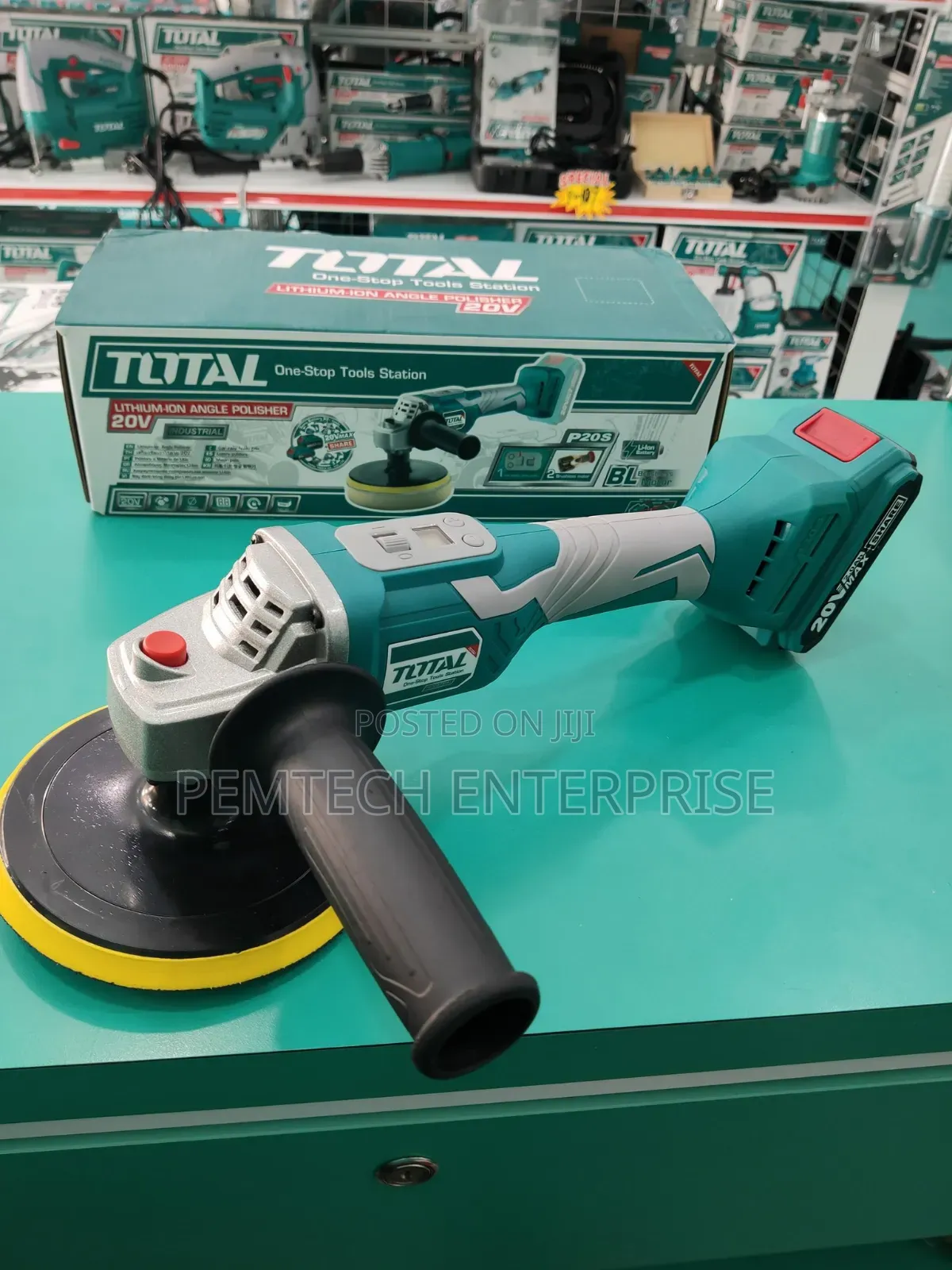 Total Tapli2001 20v 150mm Battery Polishing Machine