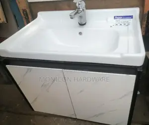 White Vanity Cabinet Sink