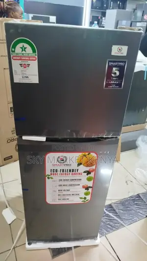 Smart Pro SFR-175 Dt Double Door Fridge