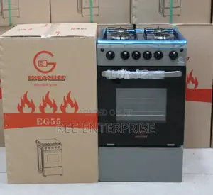 Eurochef Full Gas With Electric Oven +Timer Standing Cooker